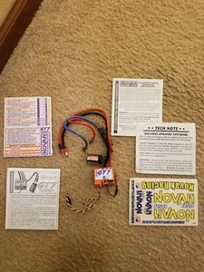 Team Novak GT 7 Programmable -NO MOTOR LIMIT BRUSHED GT7 *Tested And Works* - Picture 1 of 4