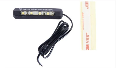 LED Kennzeichenleuchte "Mini" E-Prüfzeichen 12V 6W universal Roller Motorrad - Bild 1 von 2