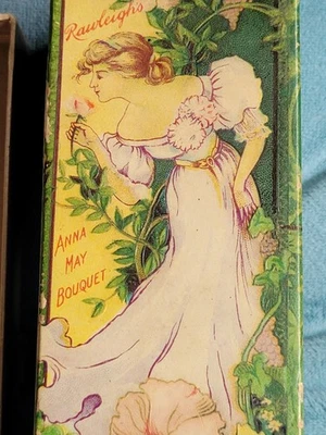 Vintage Rawleigh's Anna May Bouquet Box W.T. Rawleigh Medical Co - Image 1 of 4