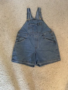 Vintage 100 % Baumwolle St John’s Bay Denim Jeans Overall Trägerhose Damen 24 W gebraucht - Bild 1 von 11