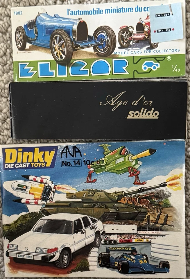 DINKY VINTAGE 1979, Age d'or Solido and 1982 Eligor - Image 1 of 1