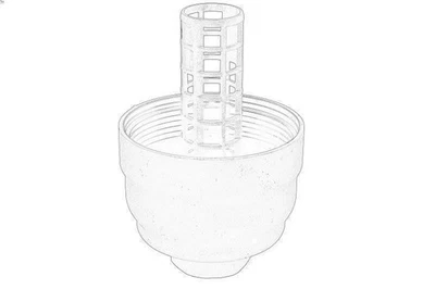 Box, oil filter OE VOLVO 30788489 for Volvo V50 (545) 2 2010-2012 - Image 1 of 4