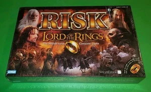 RISK Lord of the Rings Middle-earth Conquest Game Factory Sealed New With Ring - Picture 1 of 12