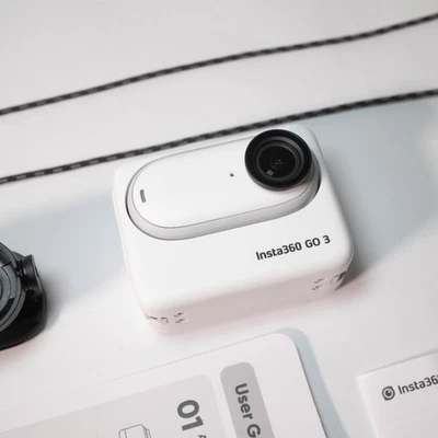 Insta360 GO 3 4K Standard Edition Action Camera White Arctic 64GB - Image 1 of 4
