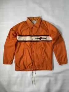 Vintage 80's Clemson Tigers Chalkline Sz. Small Snap Front Lined Jacket - Picture 1 of 13