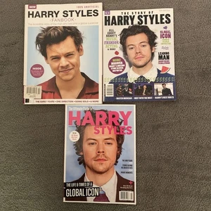HARRY STYLES Fanbook Book Magazines LOT 3 Ultimate Fans Guide FREE Shipping - Picture 1 of 10