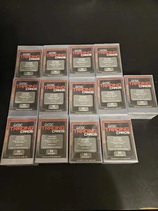 650 New Semi-Rigid Card Holders Protectors for Grading PSA CGC Toploaders - Picture 1 of 1