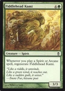 4X FIDDLEHEAD KAMI GREEN SAVIORS OF KAMIGAWA MTG MAGIC NM X4 (yourdeckbuilder) - Picture 1 of 1