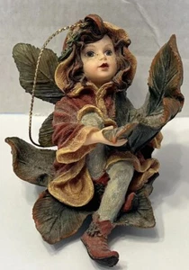 2001 BOYDS BEARS & FRIENDS THE WEE FOLKSTONES FAERIES SIENNA FAERIELEAF - Picture 1 of 5