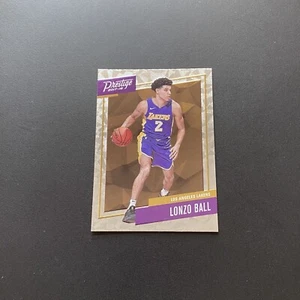 LONZO BALL Lakers 2017-18 Prestige MICRO ETCH RC #2 - Picture 1 of 3