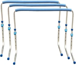 Amber Self Return Aluminum Hurdle Midi Adjustable from 23 to 34" (Set of 3) - Picture 1 of 10