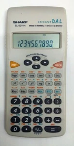 Sharp Scientific Calculator EL-531VH Advanced D.A.L. - Picture 1 of 6