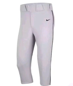 Pantalones de béisbol Nike Vapor Select High Piped gris BQ6437-053 para hombre talla pequeña NUEVO - Imagen 1 de 19