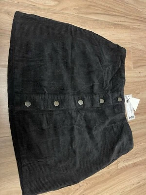 Cord Button Through Mini Skirt - Image 1 of 3