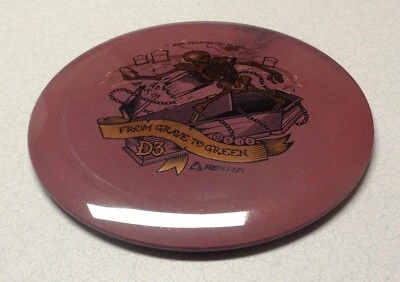 New Disc Golf Prodigy Halloween-Grave to Green. D3-Reblend plastic-172 - Image 1 of 3