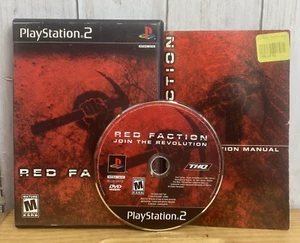 Red Faction (Complete in Box CIB) - Playstation 2 (PS2) - Picture 1 of 4