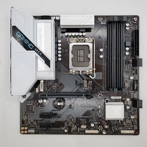 GIGABYTE B760M Gaming Plus WiFi DDR4 LGA 1700 M-ATX Motherboard -NOT WORKING- - Photo 1/10