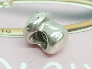 Pandora Retired Sterling Silver Mushroom Bead Charm Genuine 790126 - Picture 1 of 9