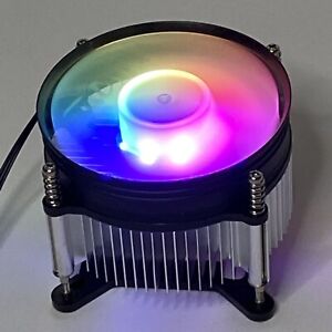 Intel RGB Heatsink Fan Copper Cooler 1155 1156 1150 1151 1200 CPU Desktop PC i7
