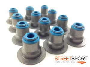 LX9 LZ9 FKM VALVE SEALS .313" X 500" 3.5L & 3.9L GM TOP HAT - Set of 12 - NEW! - Picture 1 of 10