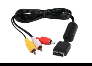 Nuevo Cable Delgado PlayStation PS1 PS2 PS3 AV Audio Video Cable RCA A/V 6Z Vendedor de EE. UU. - Imagen 1 de 1