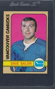 1972/73 Topps #117 Dave Balon Canucks EX/MT *54 - Picture 1 of 1
