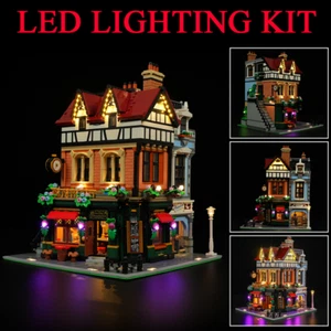 LED Light Sets For LEGO Icons 10350 Tudor-style Corner House No Model - Picture 1 of 8