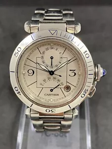 CARTIER PASHA GMT - Ref. 2388 - Automatic Men's watch - Picture 1 of 7