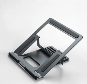 Laptop Stand Adjustable Computer Stand for Desk Ergonomic Aluminum Holder up 17" - Picture 1 of 10
