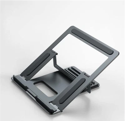 Laptop Stand Adjustable Computer Stand for Desk Ergonomic Aluminum Holder up 17" - Image 1 of 4