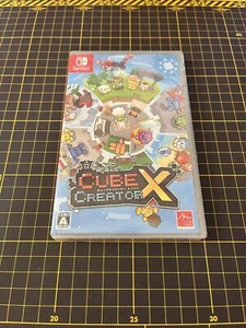 Cube Creator X Nintendo Switch Japanese Support English Brand New Factory Sealed - Picture 1 of 3