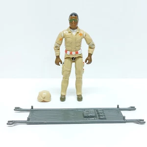 1983 DOC V1 & STRETCHER & HELMET GI JOE VINTAGE ORIGINAL FIGURE Hasbro NO REPRO! - Picture 1 of 12