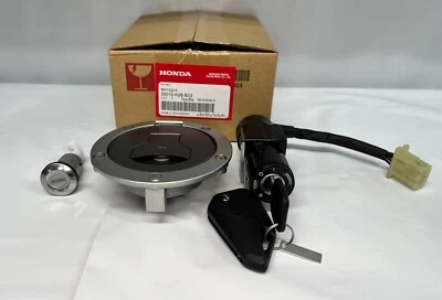 NUEVO JUEGO DE INTERRUPTOR/BLOQUEO DE ENCENDIDO GENUINO HONDA OEM 2014-2020 GROM 125 35010-K26-B03 Foto 1 de 4