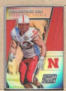 Ndamukong Suh 77 2016 Panini Prizm Draft Picks Red Prizm