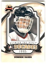 2011-12 In The Game Between the Pipes Dominik Hasek #122 Buffalo Sabres