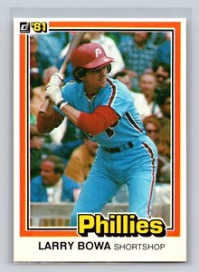 1981 Donruss #142 Larry Bowa