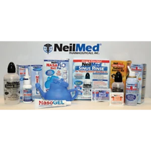 NeilMed Sinus Rinse Kit & Saline Spray – Complete Nasal Care for Sinus Relief - Picture 1 of 14