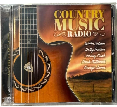 Country Music Radio CD George Jones Hank Williams Johnny Cash Dolly 2017 New Foto 1 de 2