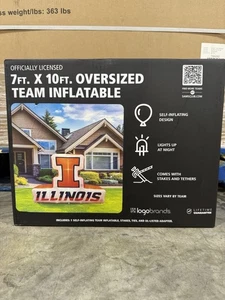 University of Illinois Inflatable 7x10 Ft. Tall Blow Up Inflatable - Picture 1 of 3