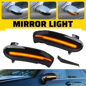 For Mercedes Benz SL-Class R230 W230 06-11 Sequential LED Mirror Puddle Lights A - Picture 1 of 20