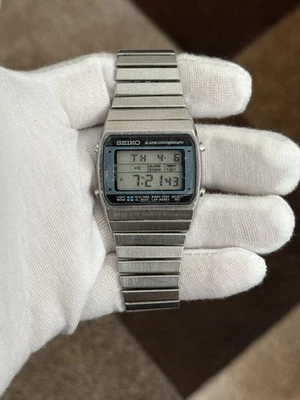 Reloj deportivo digital cronógrafo alarma Seiko A939-5010 vintage raro para hombre JDM Foto 1 de 4