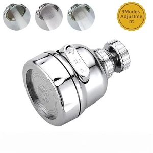 Kitchen Sink Faucet Water Tap Spray Head 360° Swivel Nozzle 3Mode Switching - Picture 1 of 11
