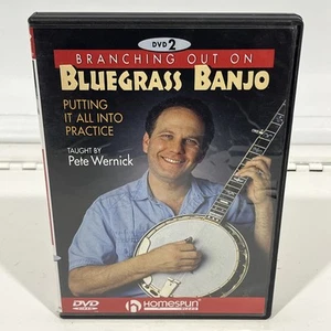 Branching Out On Bluegrass Banjo 2 DVD | Putting It All Into Practice Wernick - Picture 1 of 3