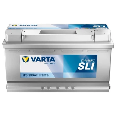 VARTA BATTERIEN VARTA H3 Dynamic SLI 600402083 Autobatterie 100Ah 12V Starterbatterie Batterie