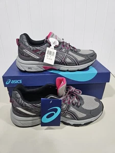 ASICS Gel Venture 6 T7G7N Shoes Gray Pink Color Women's Size 11 D Wide New - Picture 1 of 11