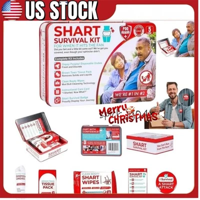 Funny Shart Survival Kit By Witty Yeti Ultimate Poop Prank Gag Gift Kit Contain1