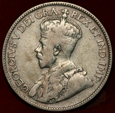 1932 Canada 25 Cents Silver Foreign Coin - Image 1 of 2