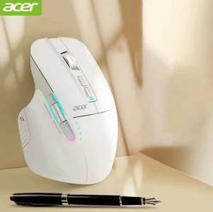 Acer OMR225🖱️RGB Wireless Gaming Mouse Bluetooth 3-Mode Dual Scroll Pro Ergonom - Picture 1 of 6