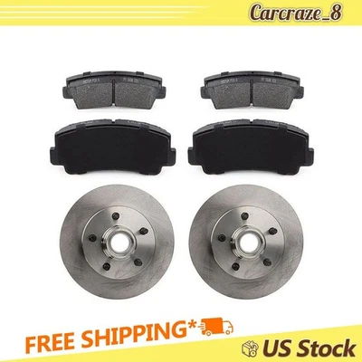 Передние тормозные колодки, роторы и ступица в сборе для Mazda RX-7 1,1 л 1984 1985 - Изображение 1 из 4