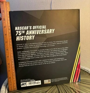 NASCAR 75 Years  Racing Hardcover Book Great Condition - Picture 1 of 2
